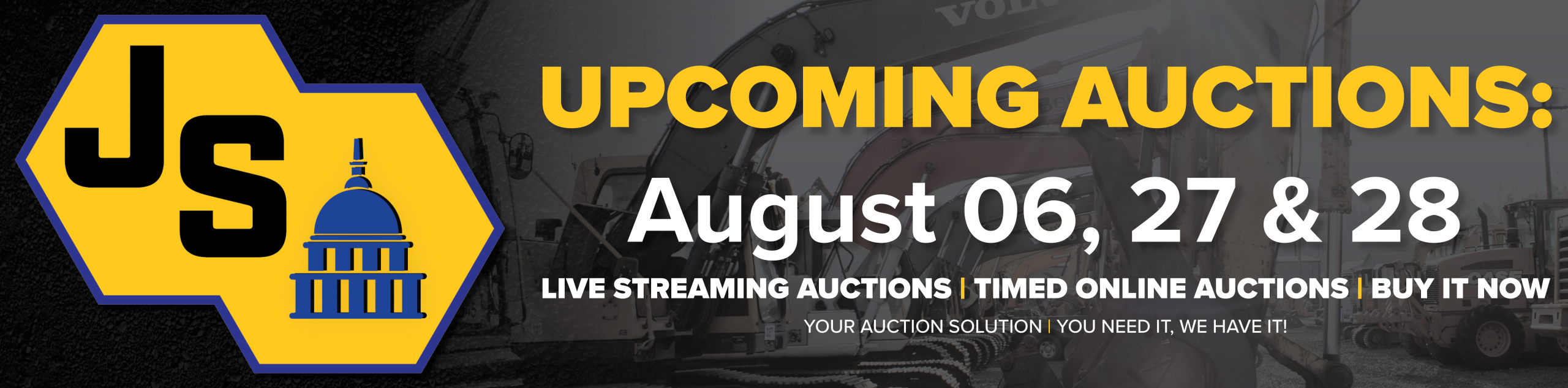 JSGOV_HP_HERO_AUGUST_2025 J. Stout Forestry Equipment Auction And For Sale in Vancouver, WA
